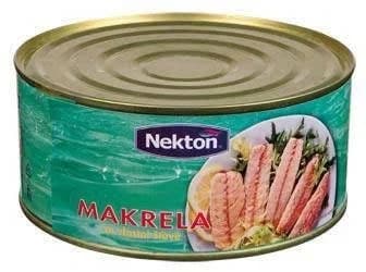 Nekton Makrela v mírně slaném nálevu
