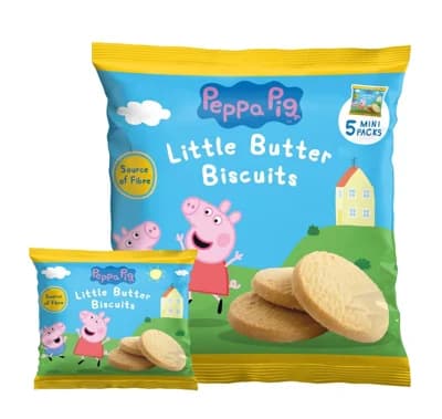 Peppa Pig Máslové sušenky (5×20 g)