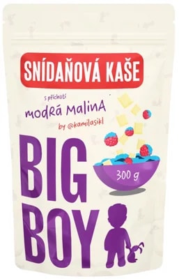 Big Boy Kaše s příchutí modrá malina by @kamilasikl