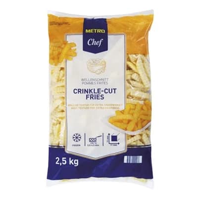 METRO Chef Hranolky vlnky mraž. 2,