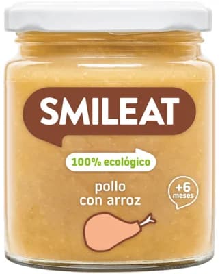 Smileat BIO Příkrm kuře s rýží, zeleninou a extra panenským olivovým olejem