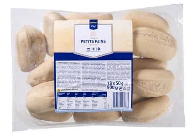 Metro Chef Bagetky světlé mini 18x50g k dopečení