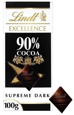 Lindt Excellence Hořká čokoláda 90% kakaa