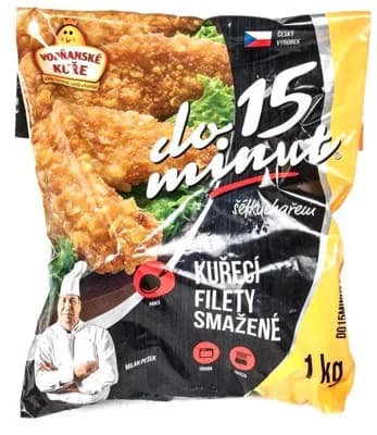 Vodňanské Kuře Vodňany Kuřecí filety smažené