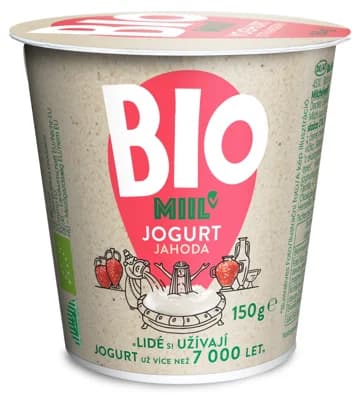 Miil BIO Jogurt jahodový