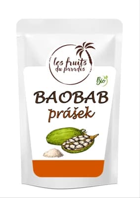 Les fruits de paradis Baobab prášek BIO, Zimbabwe,