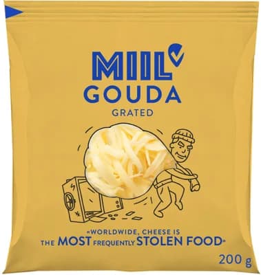 Miil Gouda 47% strouhaná