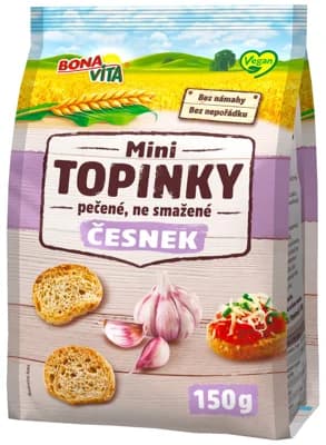 Bonavita Mini topinky s česnekovou příchutí