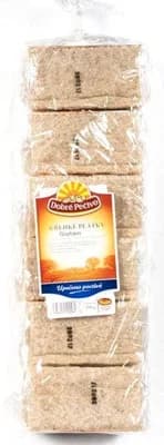 Dobré pečivo Plátky křehké grahamové 6x65g