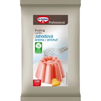 Dr. Oetker Puding s příchutí jahody