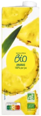 Monoprix Biologique BIO Ananasová šťáva 100%
