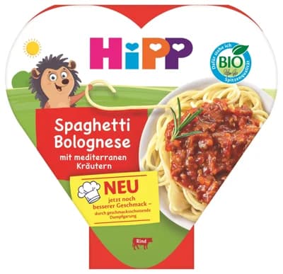 HiPP BIO Boloňské špagety v misce