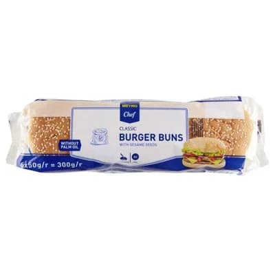 Metro Chef Bulka na burger se sezamem 6x50g