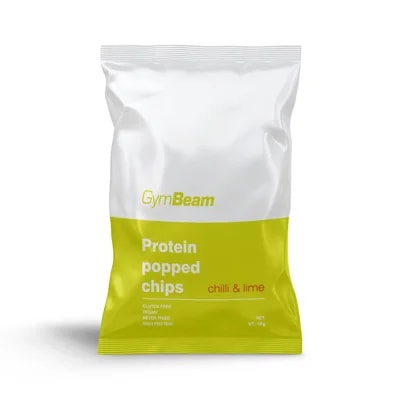 GymBeam Proteinové čipsy chilli a limetka
