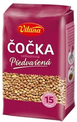 Vitana Předvařená čočka velkozrnná