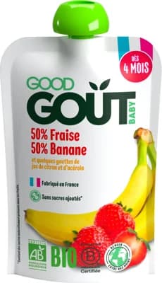 Good Gout BIO Kapsička jahoda a banán