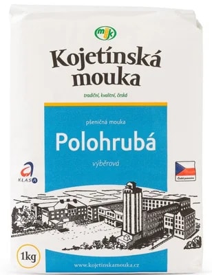 Kojetínská mouka Pšeničná mouka polohrubá