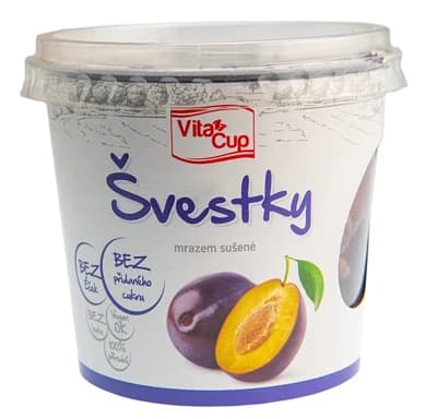VitaCup Švestky mrazem sušené