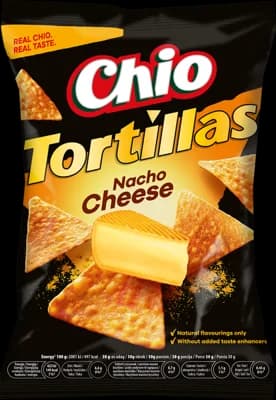 Chio Tortillas Kukuřičný snack s příchutí sýra