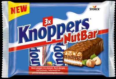 Knoppers NutBar 3x40g