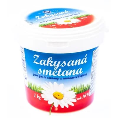BOHEMILK Smetana zakysaná 16% chlaz.