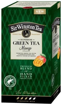 Sir Winston Tea Green Tea Mango čaj