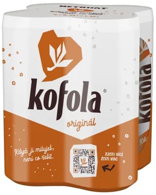 Kofola Original 4×0,33 l plech