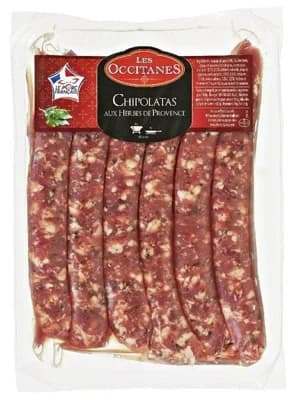 Les Occitanes Chipolatas klobásy s provensálskými bylinkami