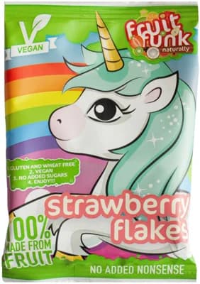 Fruitfunk Happybag jahodové plátky Jednorožec