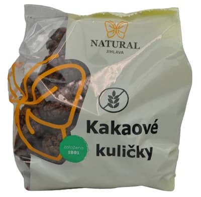 Natural Jihlava Kakaové kuličky bez lepku