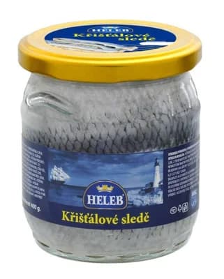 Heleb Křišťálové sledě s cibulí