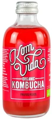 Komvida BIO Kombucha Berryvida sklo