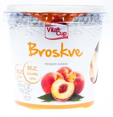 VitaCup Broskve lyofilizované
