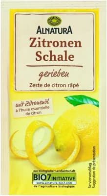 Alnatura BIO Citronová kůra strouhaná