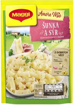 Maggi Amore Mio Šunka a sýr těstoviny s omáčkou