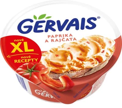Gervais s paprikou a rajčaty XL
