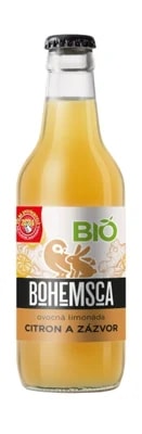 Bohemsca BIO limonáda Citron & Zázvor