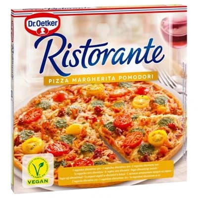 RISTORANTE Pizza Margherita vegan mraž.