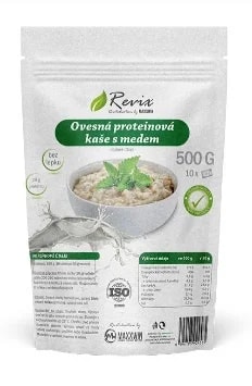 Revix Ovesná proteinová kaše s medem - natural
