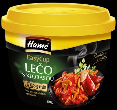 Hamé Lečo s klobásou