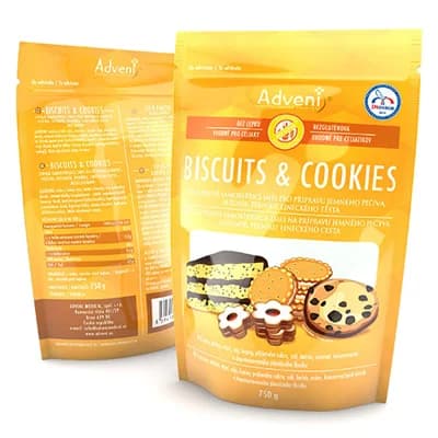 ADVENI Bezlepková samokypřící směs na pečení BISCUITS & COOKIES