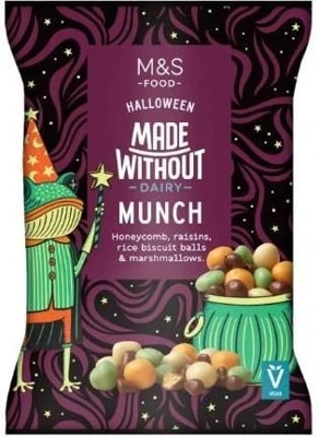 Marks & Spencer Karamel v kakau, rozinky a rýžové kuličky s veganskými marshmallow