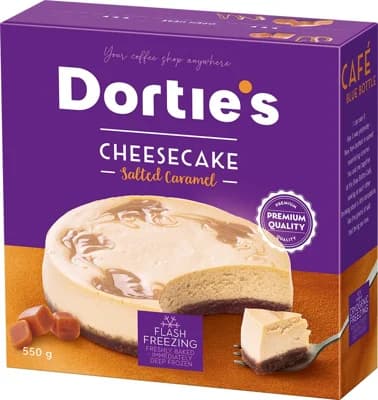 Dortie´s Cheesecake salted caramel marble