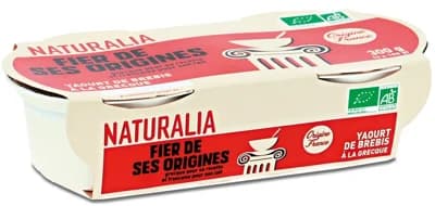 Naturalia BIO Ovčí řecký jogurt, 2x150g