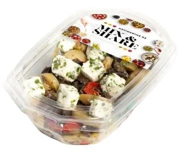 Mix&Share Pikantní marinovaný salát se sýrem feta