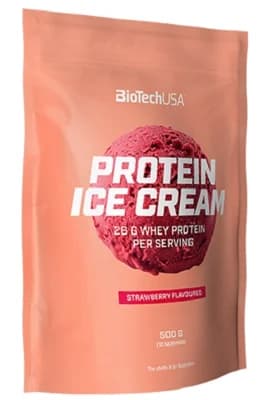 Biotech USA BiotechUSA Protein Ice Cream - jahoda