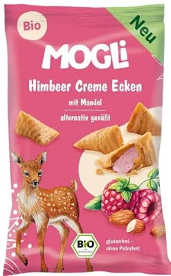 Mogli BIO Plněné malinové taštičky