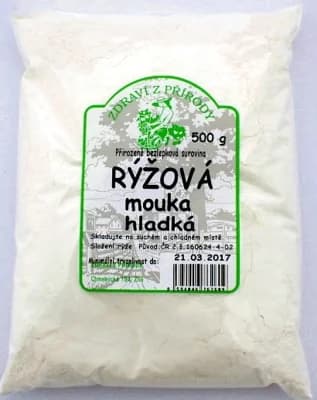 Zdraví z přírody Mouka rýžová hladká
