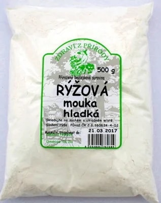 Zdraví z přírody Mouka rýžová hladká