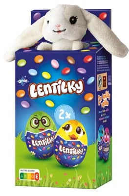 ORION Lentilky - Velikonoční nadílka s plyšákem